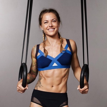 Christmas Abbott is a Crossfit athlete and professional weight lifter